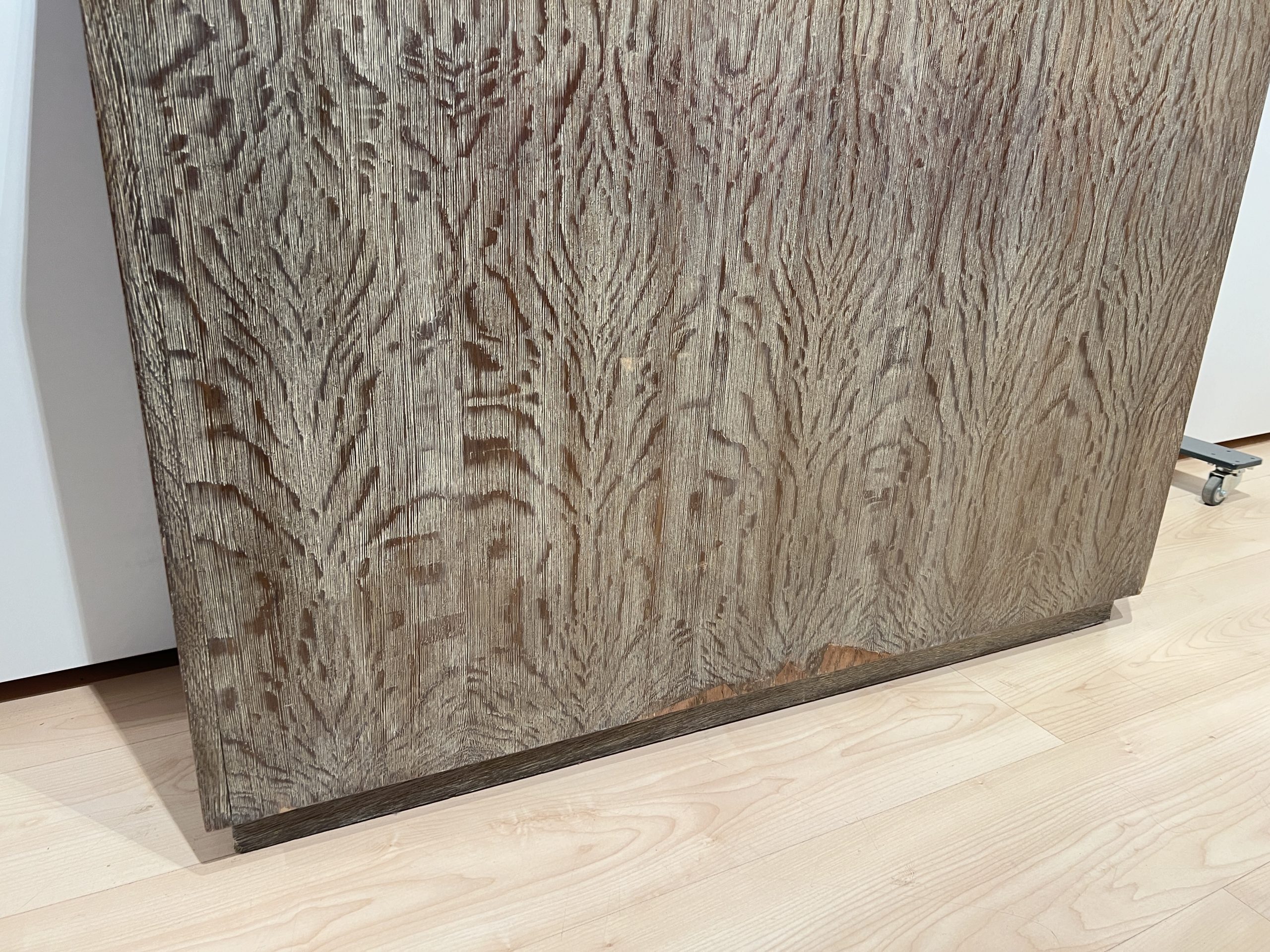 Art Deco Office Cabinet, De Coene Frères, Limed Oak, Belgium circa 1935.20 Art Deco Office Cabinet, De Coene Frères, Limed Oak, Belgium circa 1935