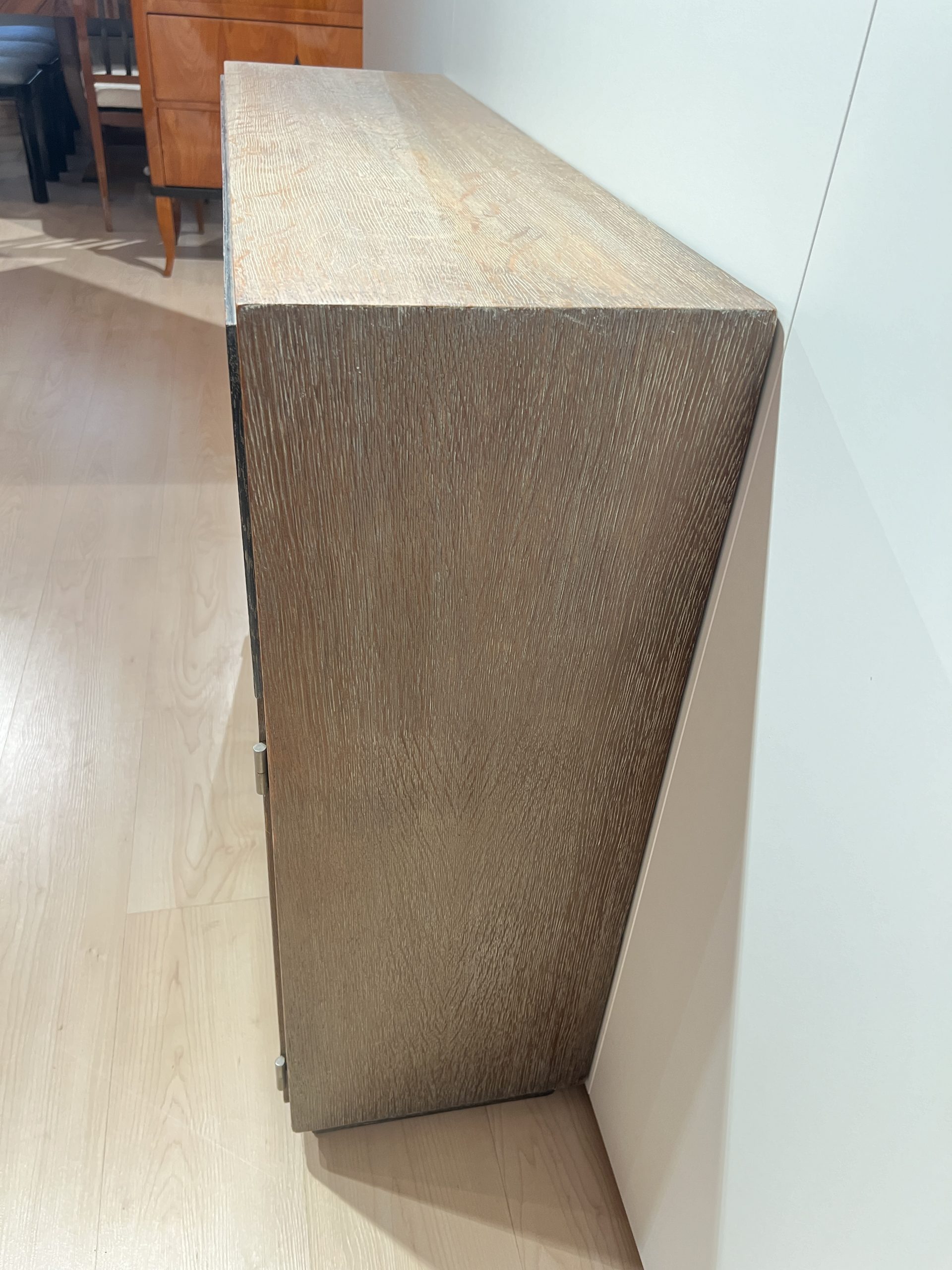 Art Deco Office Cabinet, De Coene Frères, Limed Oak, Belgium circa 1935.9