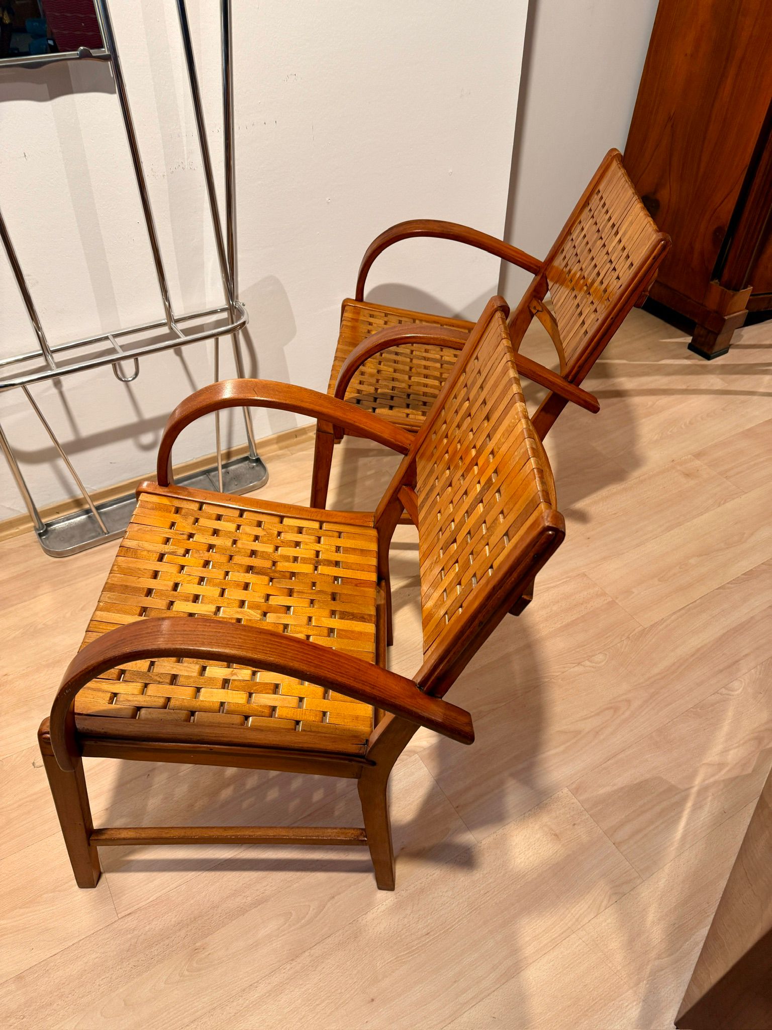 Gelenka Armlehnstühle, circa 1950