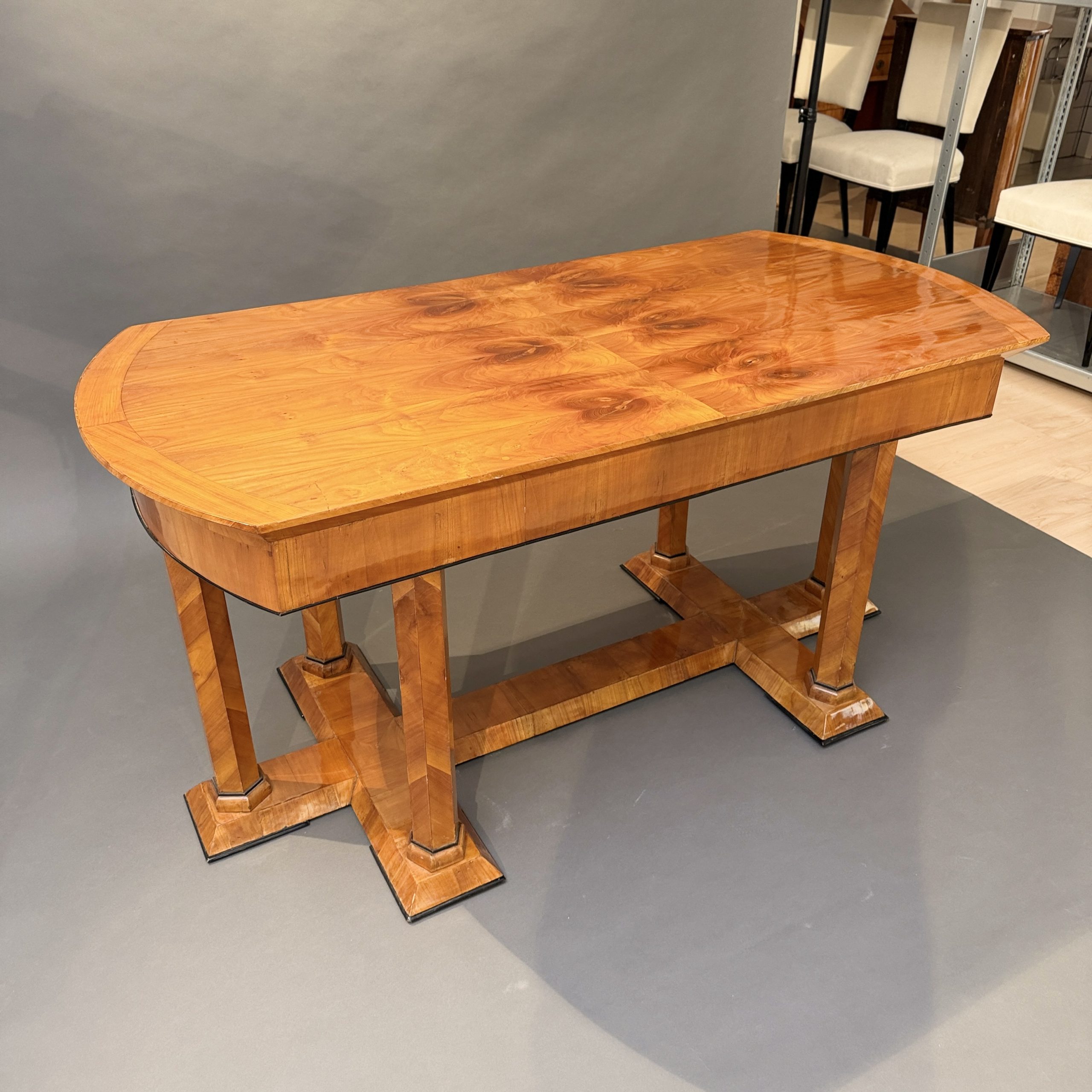 Biedermeier Schreibtisch Kirschbaum