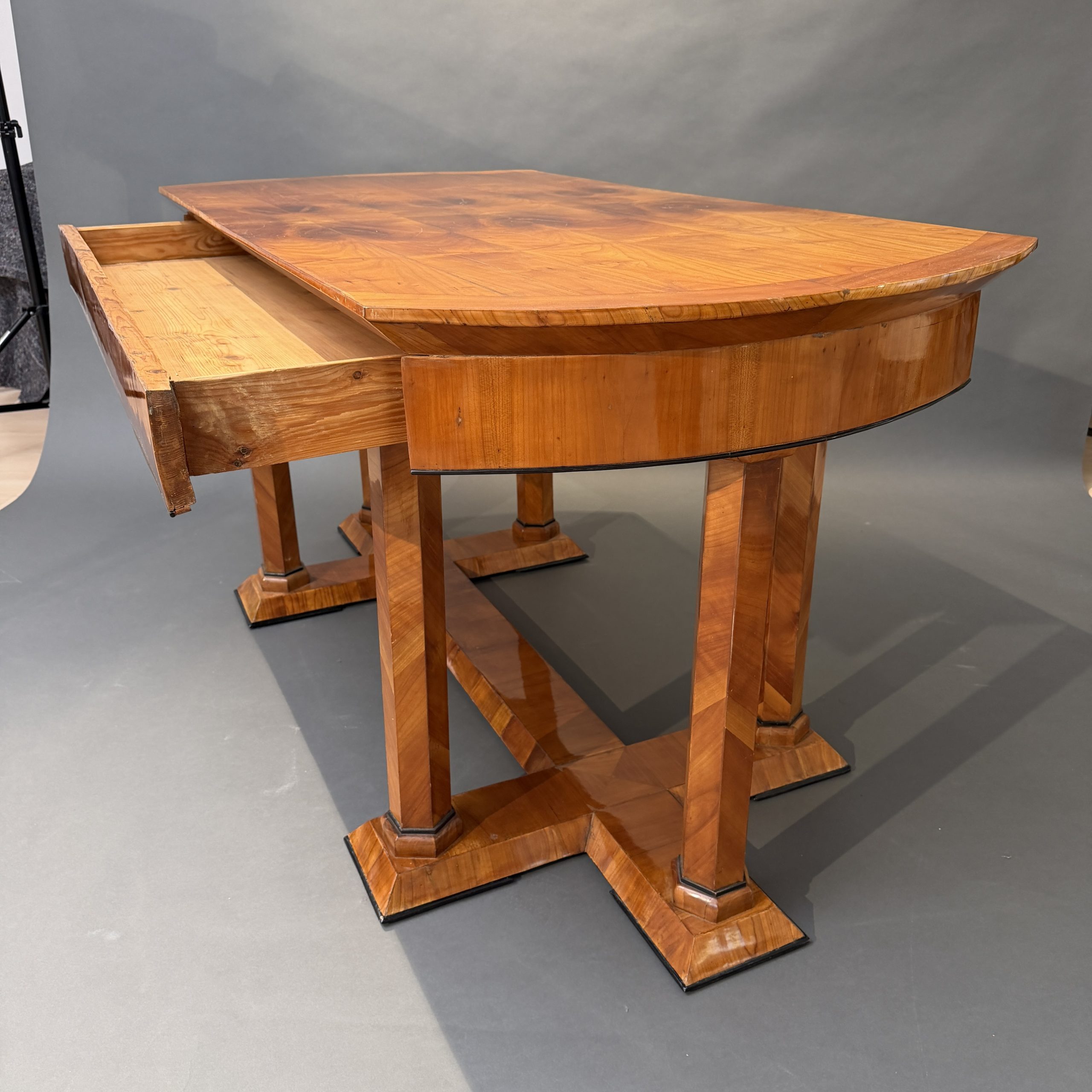 Biedermeier Schreibtisch Kirschbaum