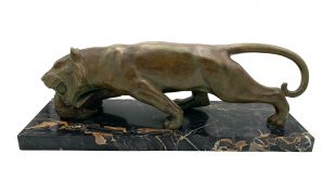 Bronze Skulptur Grégoire Panther