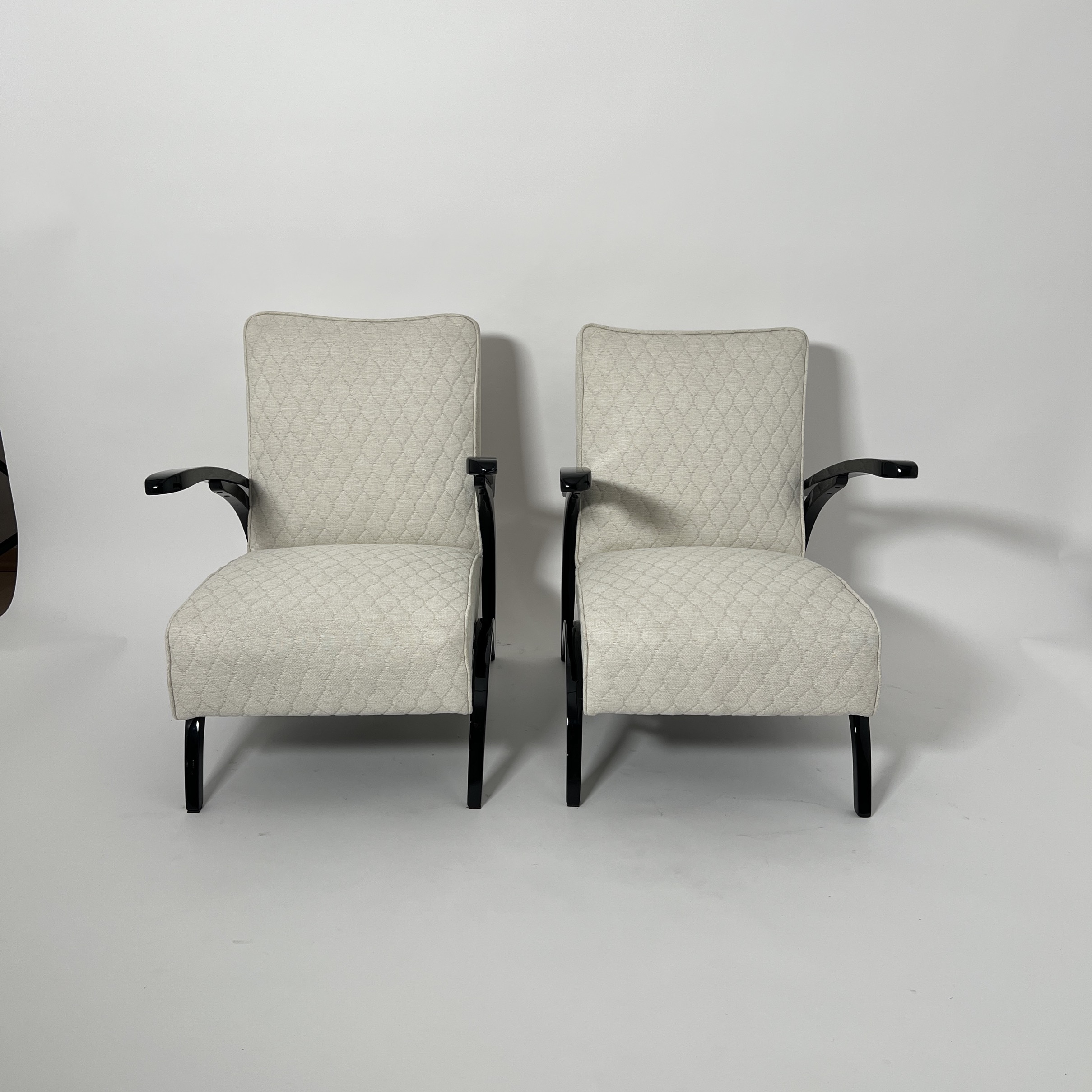 Jindrich Halabala Art Deco Lounge Chair