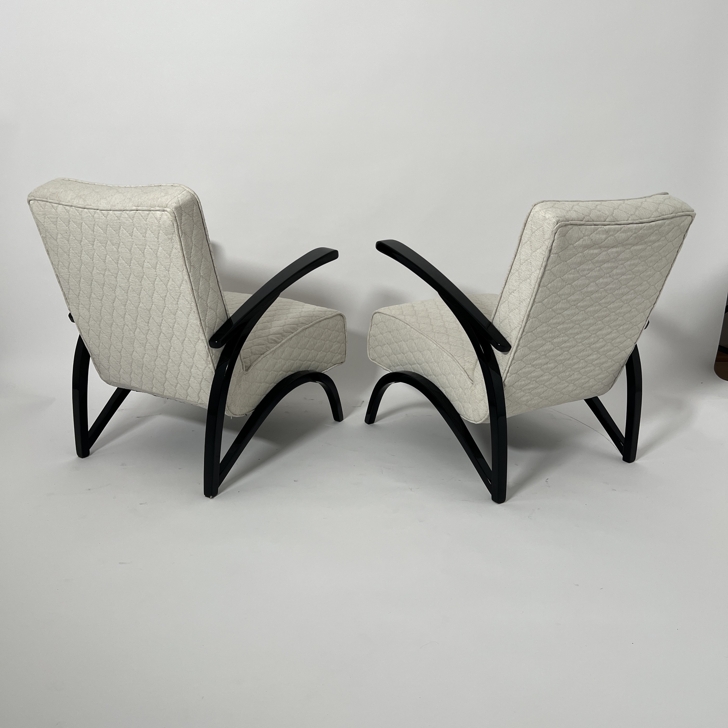 Jindrich Halabala Art Deco Lounge Chair