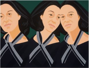 Alex Katz, 1990 - Grey Ribbon (3 Times Ada)