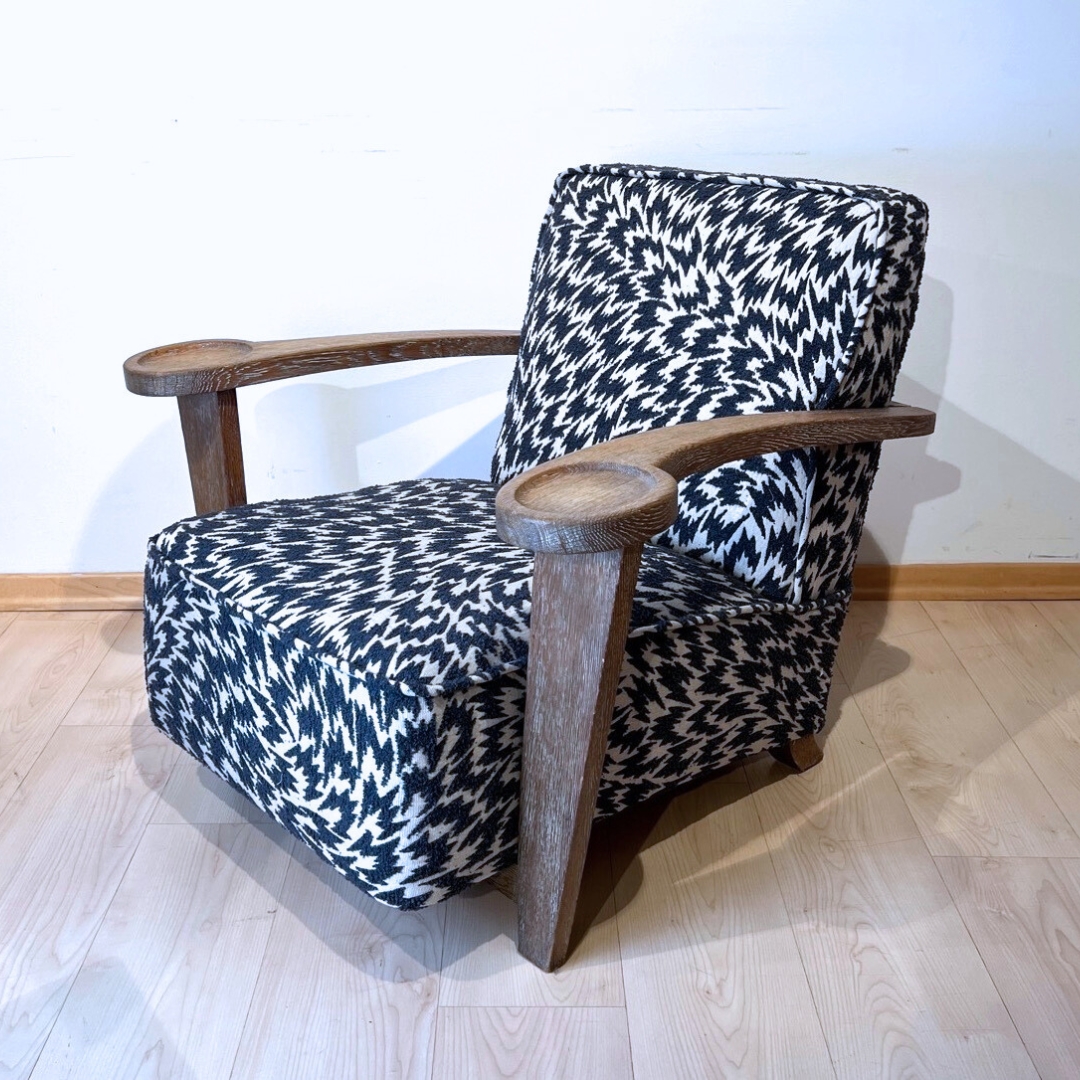 Art Deco Club Chair De Coene Freres.9