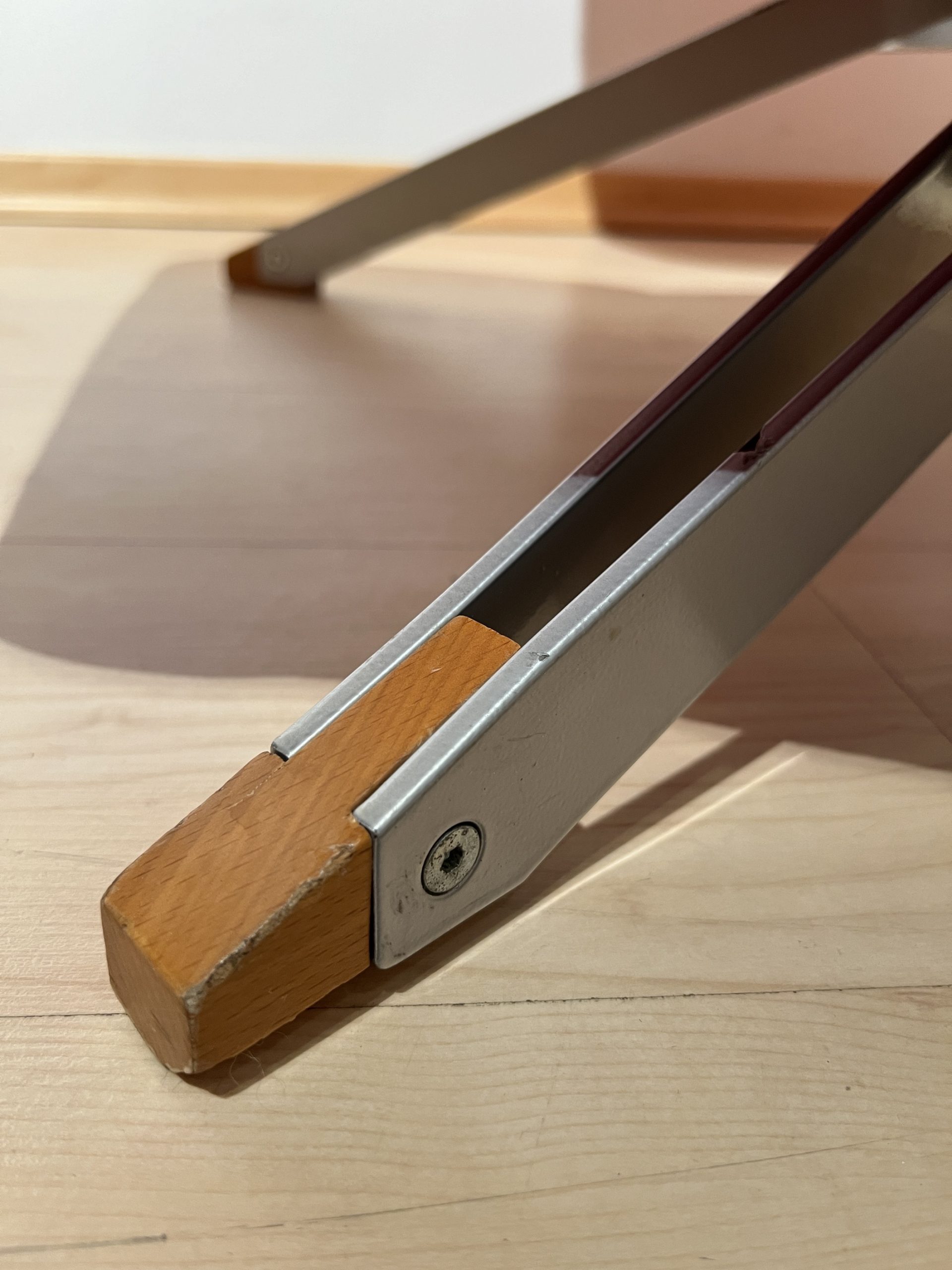 Italienisches rotes Design Sofa, Bonaldo, Arnold12