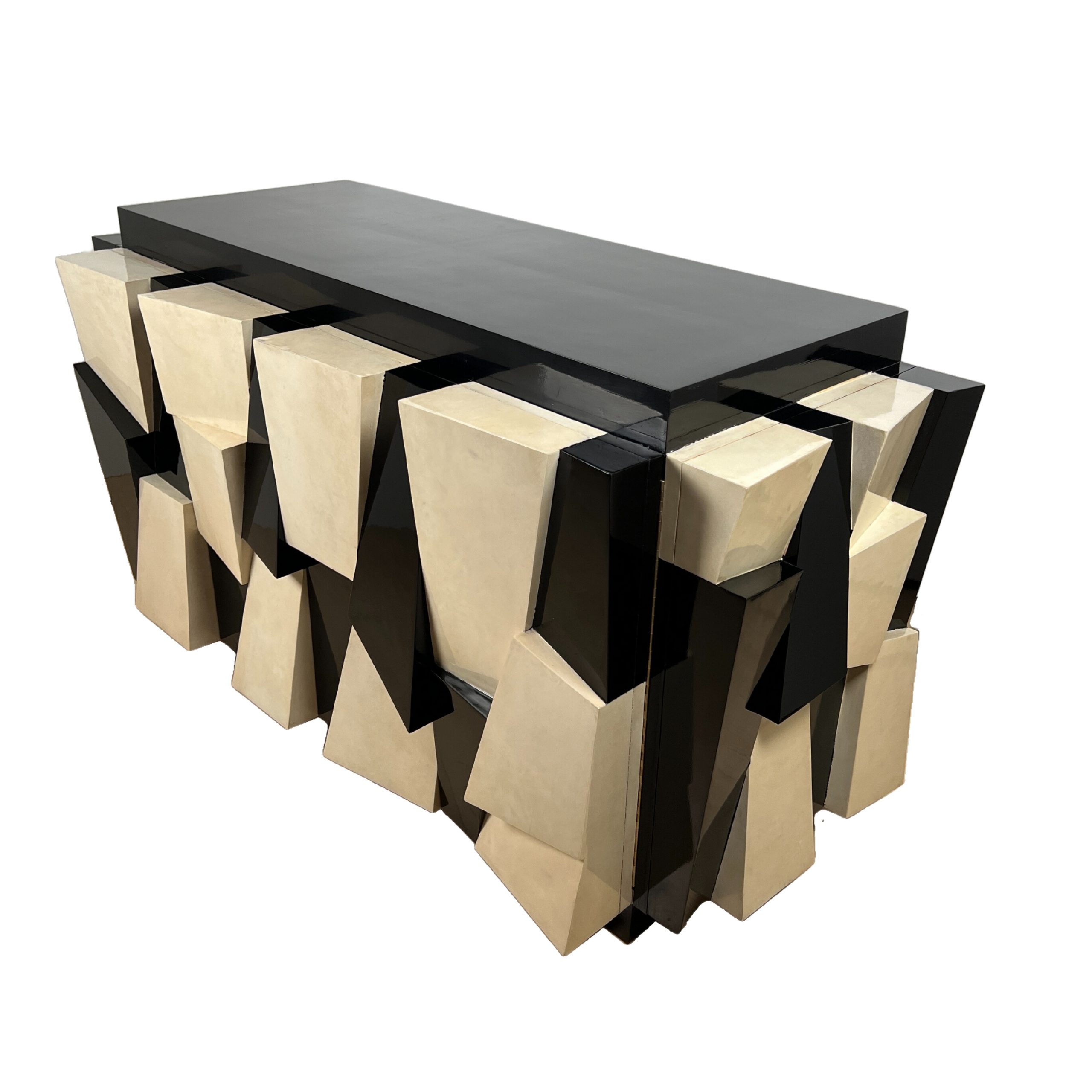 Paul Evans Style Cityscape II Sideboard, 1970s