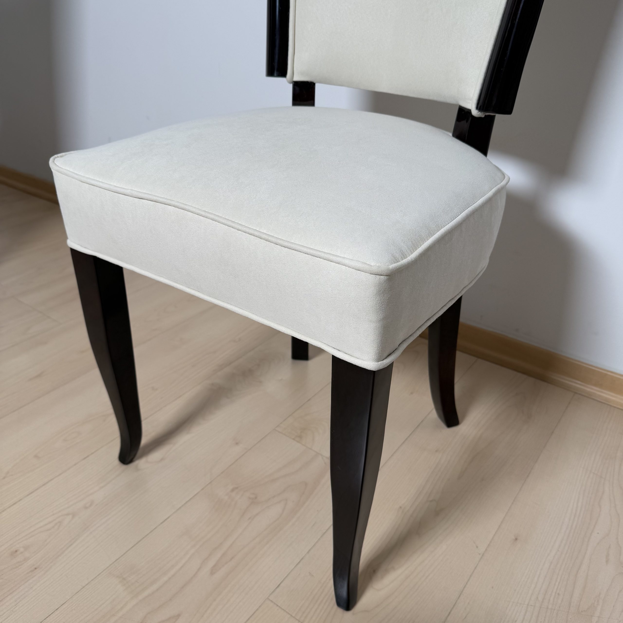 Art Deco Dining room Set in Macassar Ebony, Paris.14