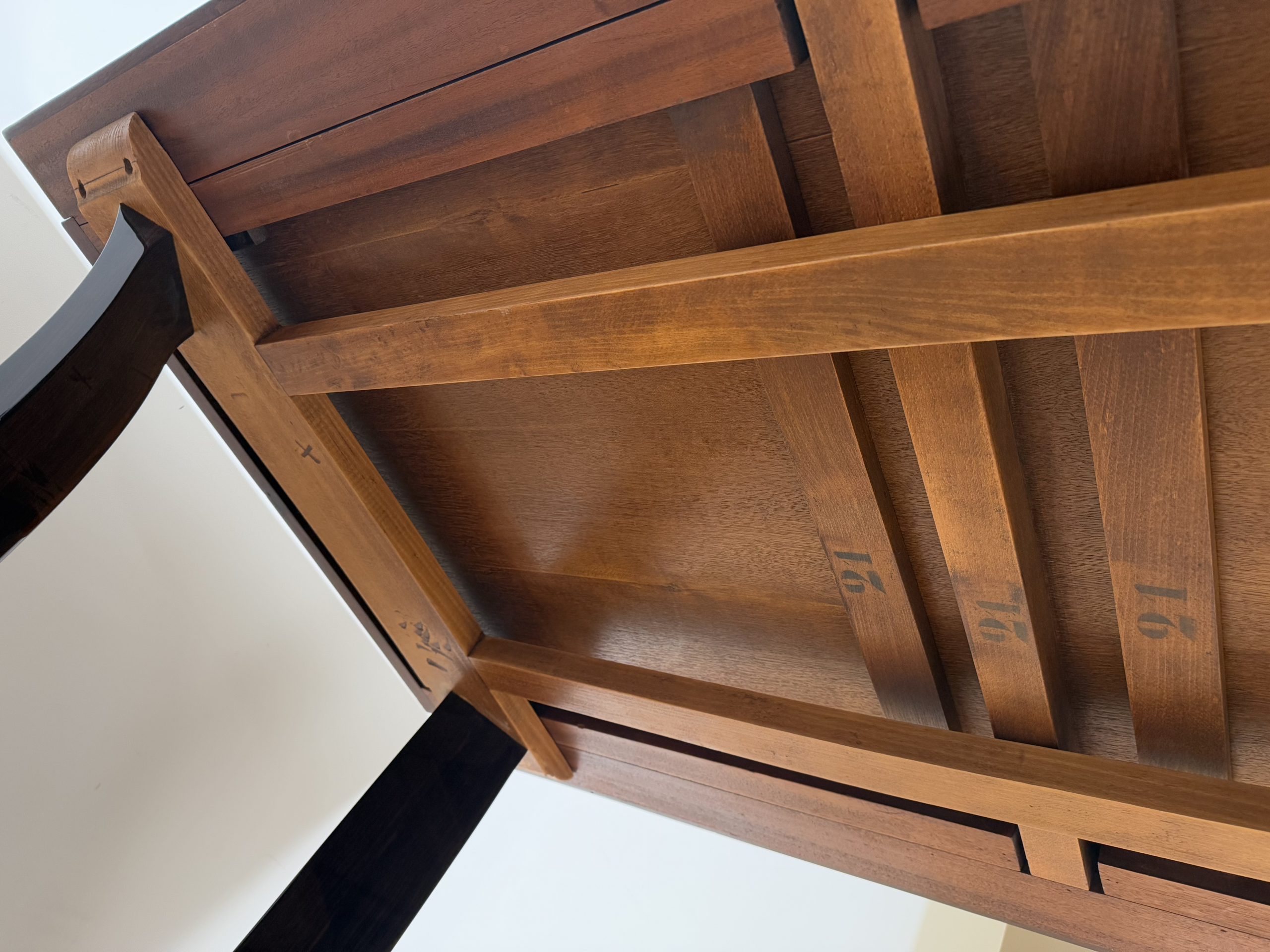 Art Deco Dining room Set in Macassar Ebony, Paris.4