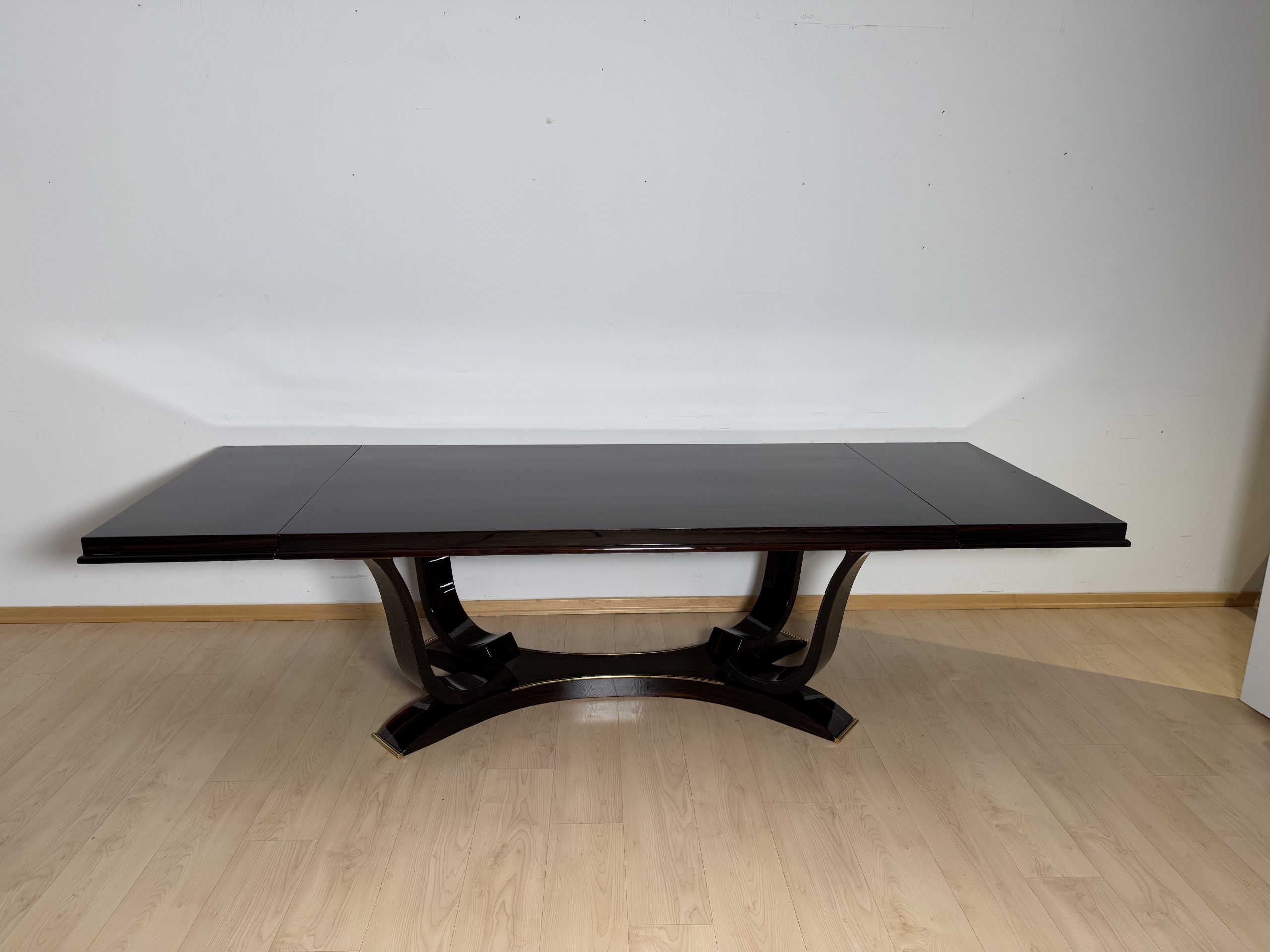 Art Deco Dining room Set in Macassar Ebony, Paris.8