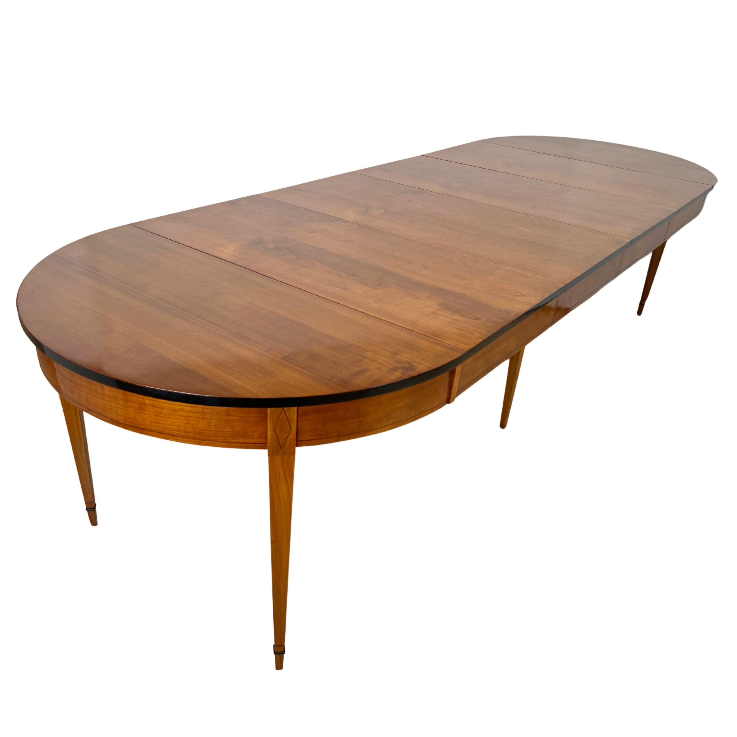 Biedermeier Ausziehtisch Kirschbaum.2