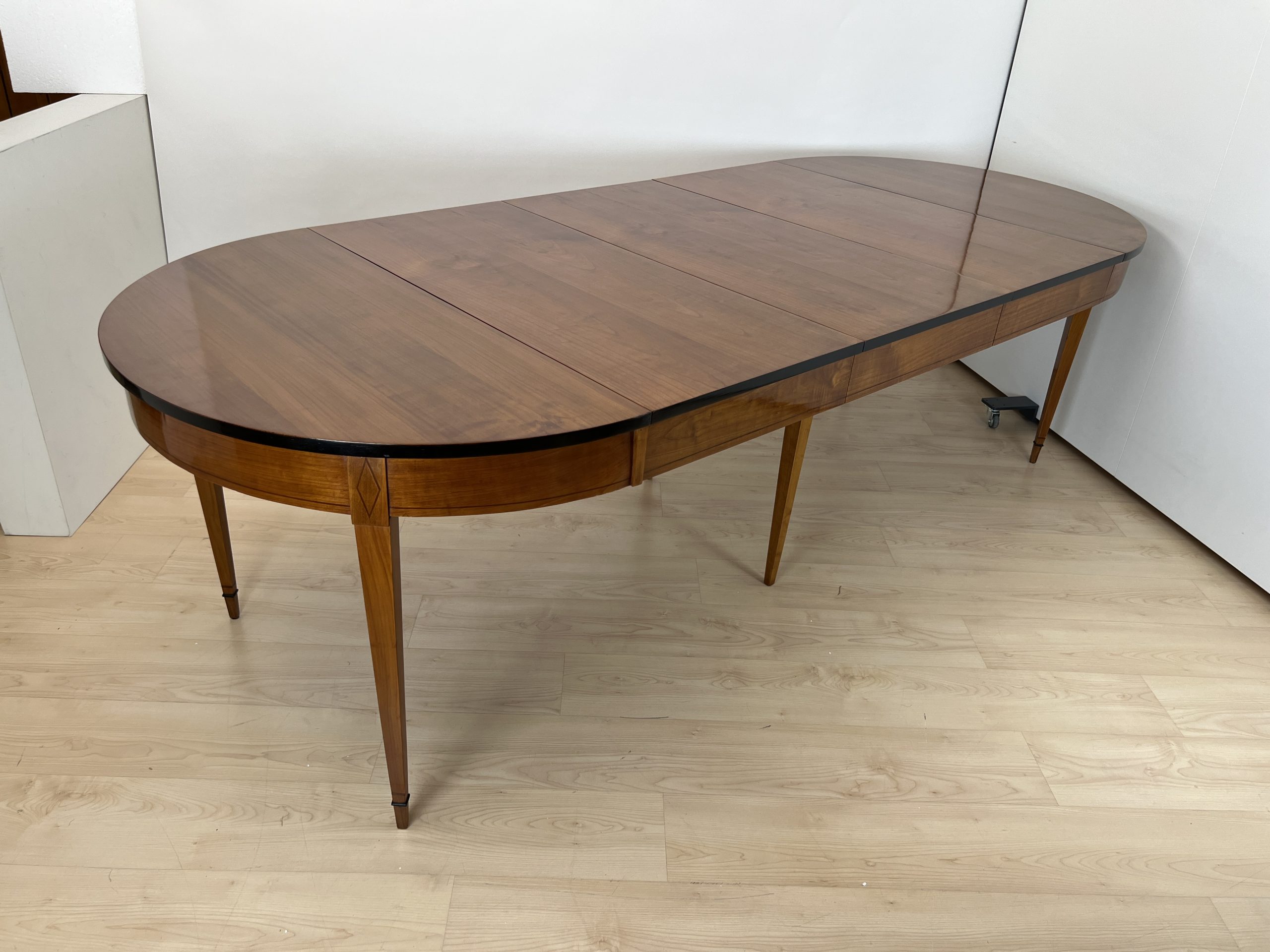 Biedermeier Ausziehtisch Kirschbaum11