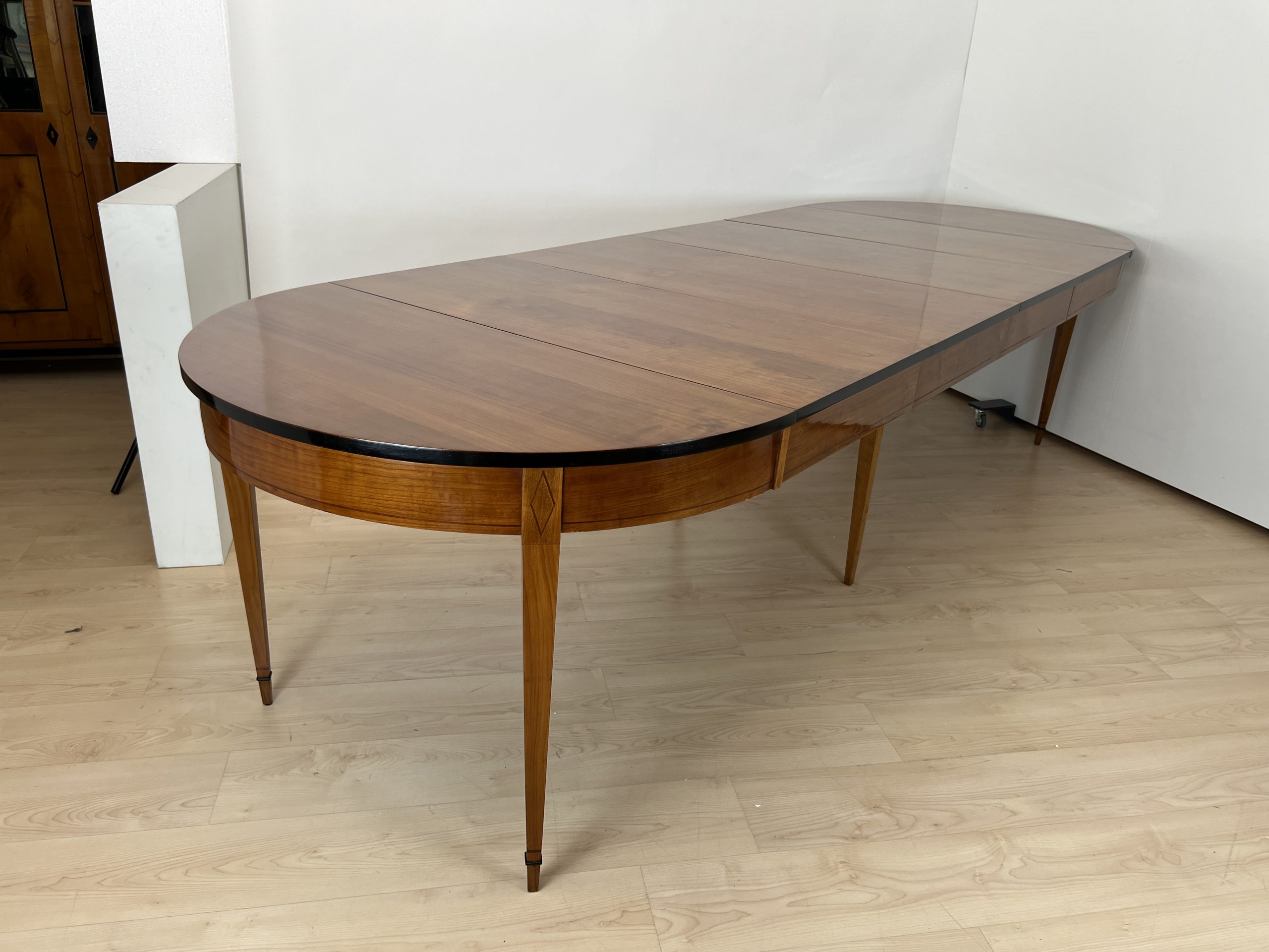 Biedermeier Ausziehtisch Kirschbaum13