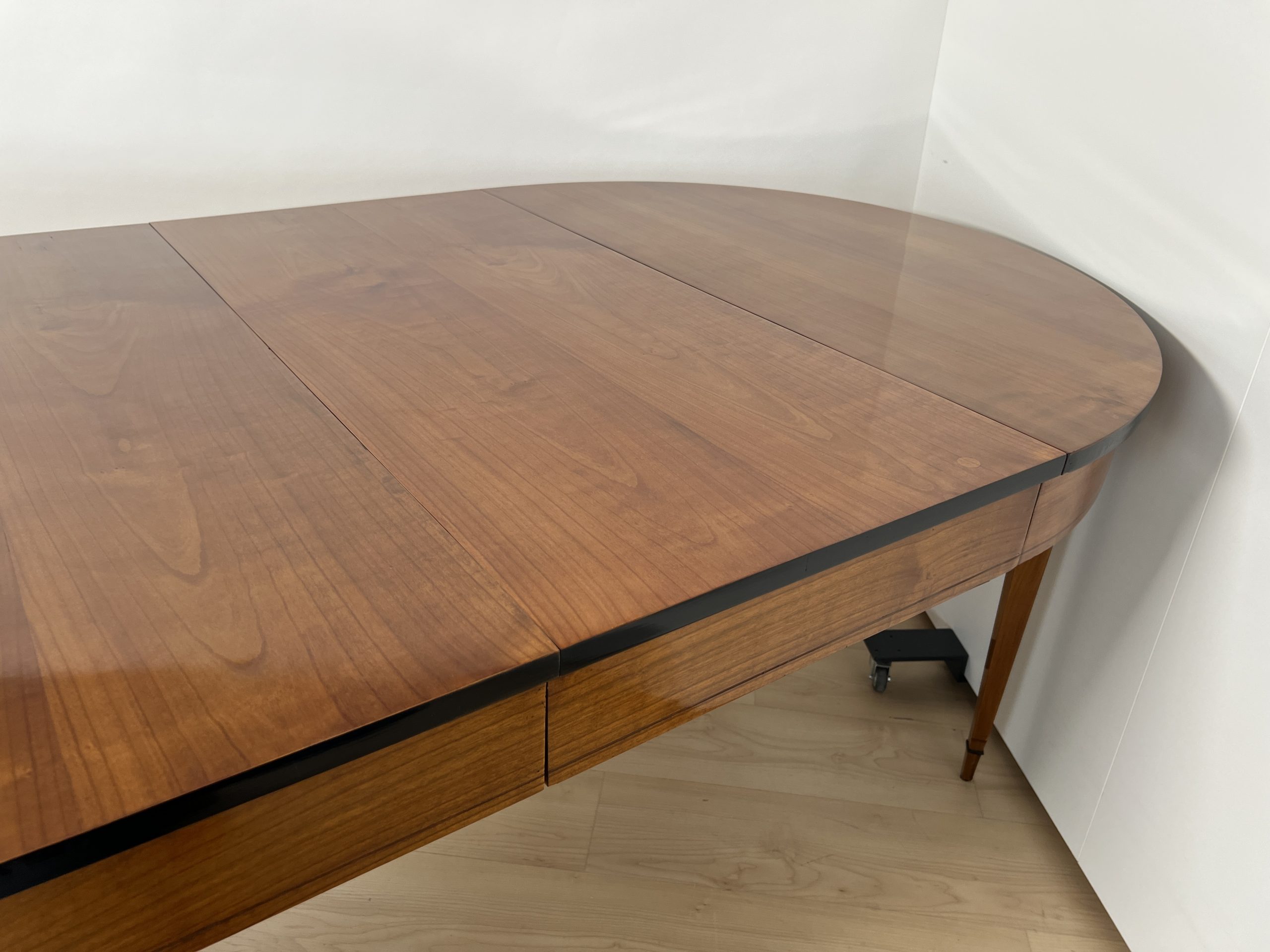 Biedermeier Ausziehtisch Kirschbaum17