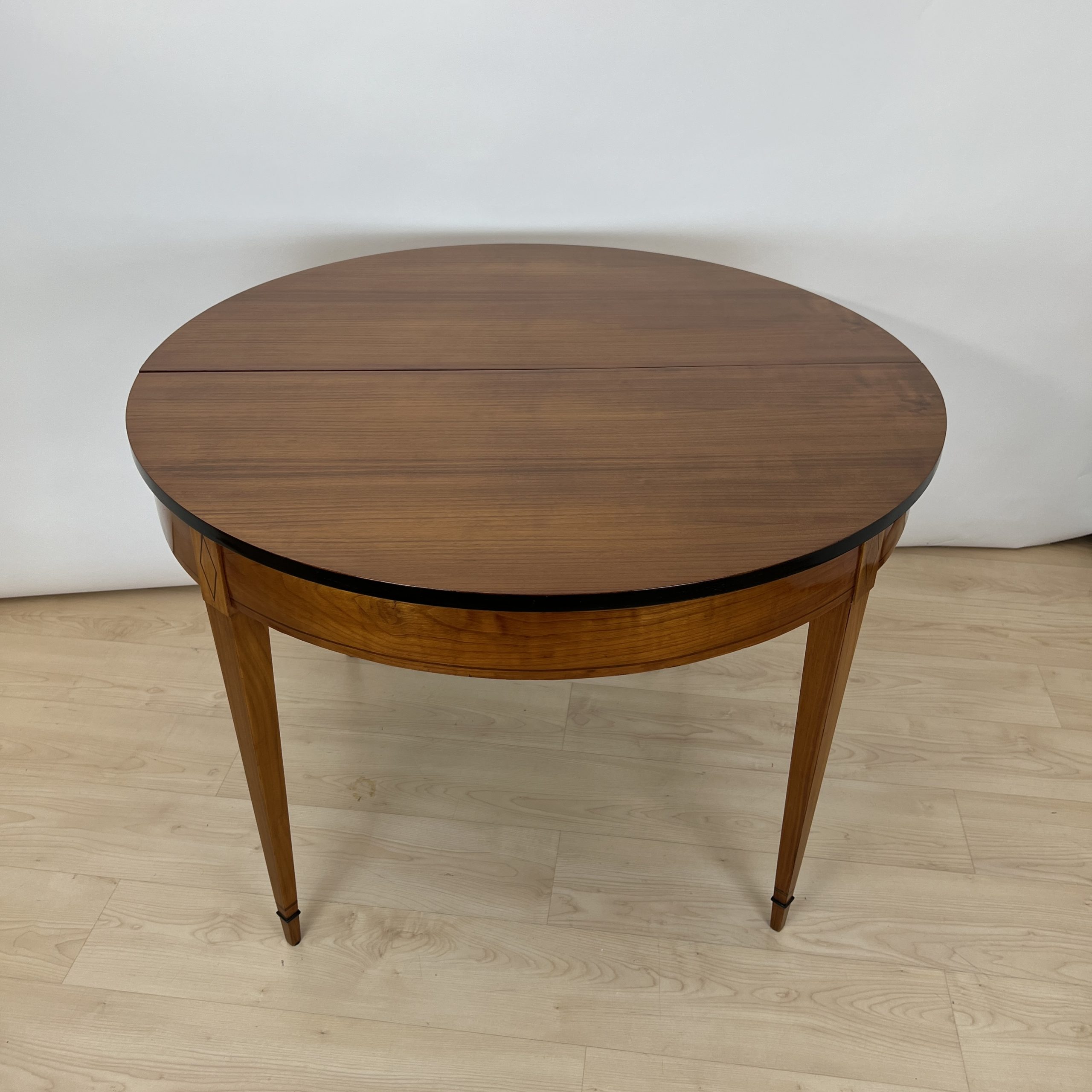 Biedermeier Ausziehtisch Kirschbaum3
