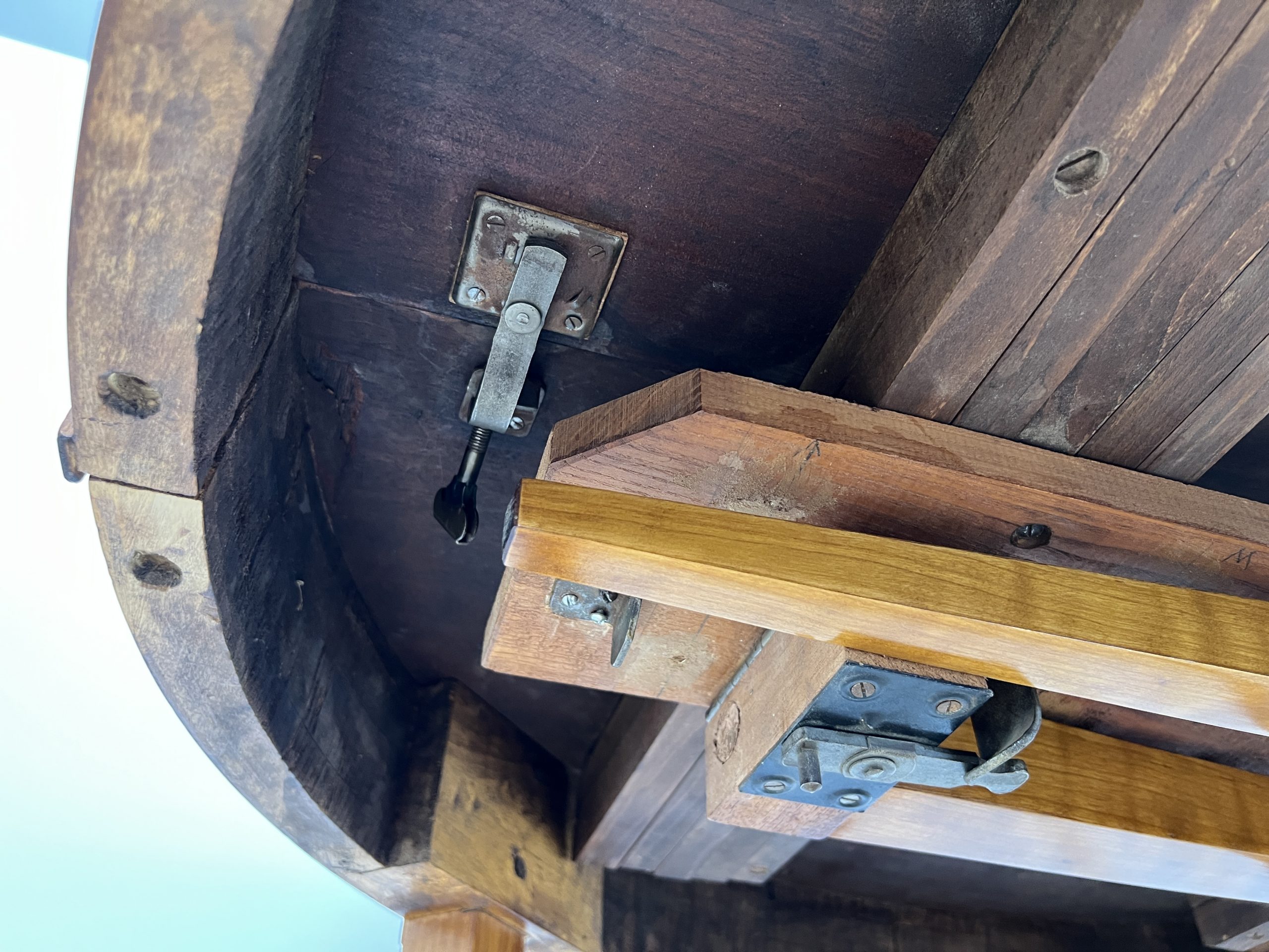 Biedermeier Ausziehtisch Kirschbaum5