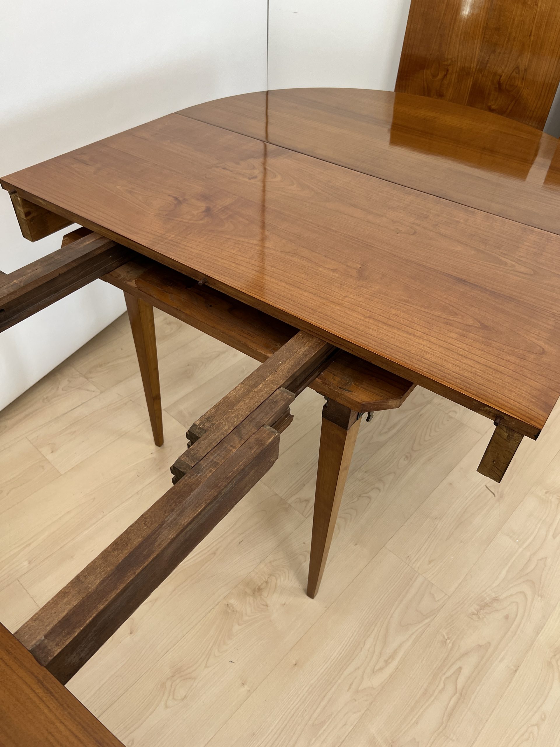 Biedermeier Ausziehtisch Kirschbaum8