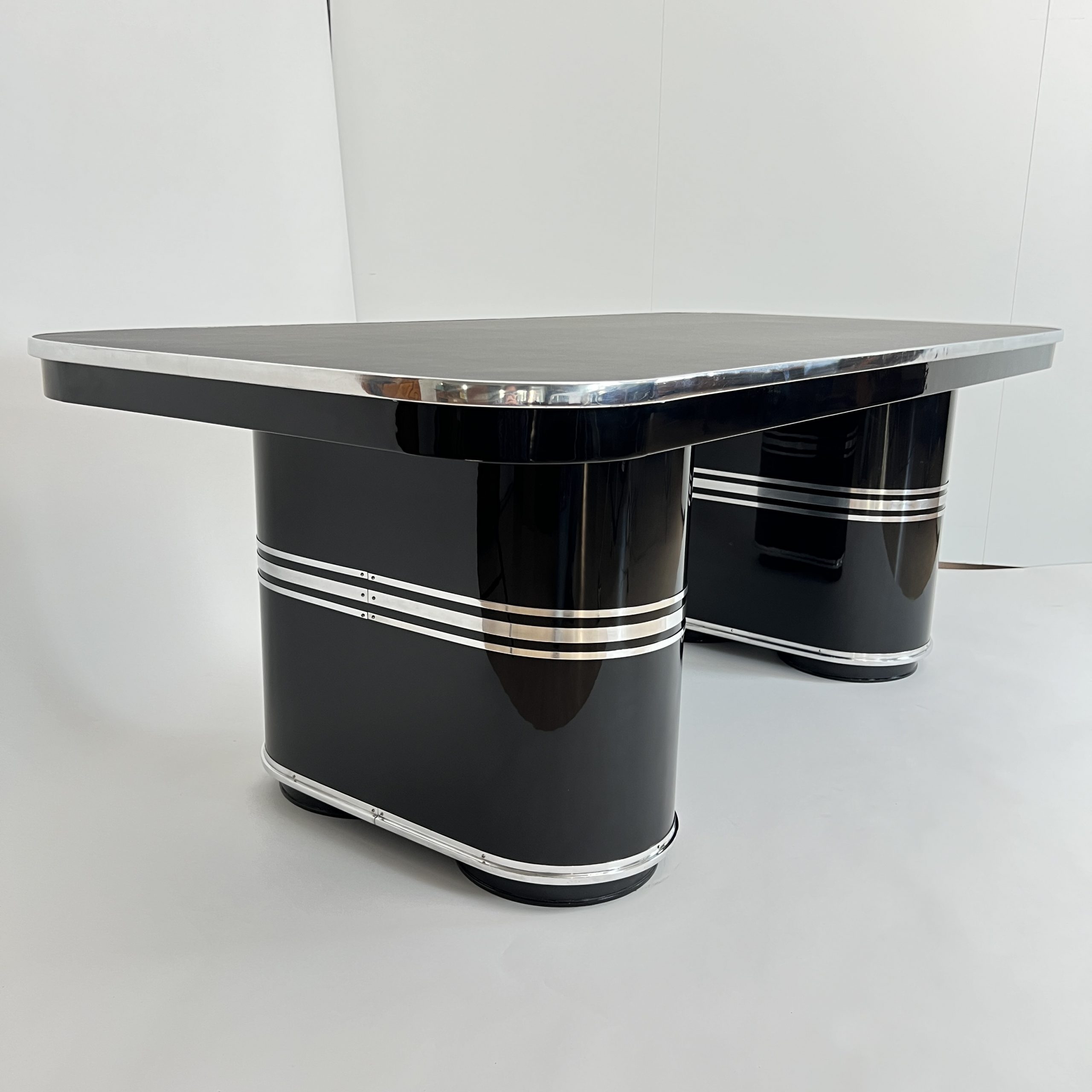 Mauser-Werke Schreibtisch, New York, Schwarzlack