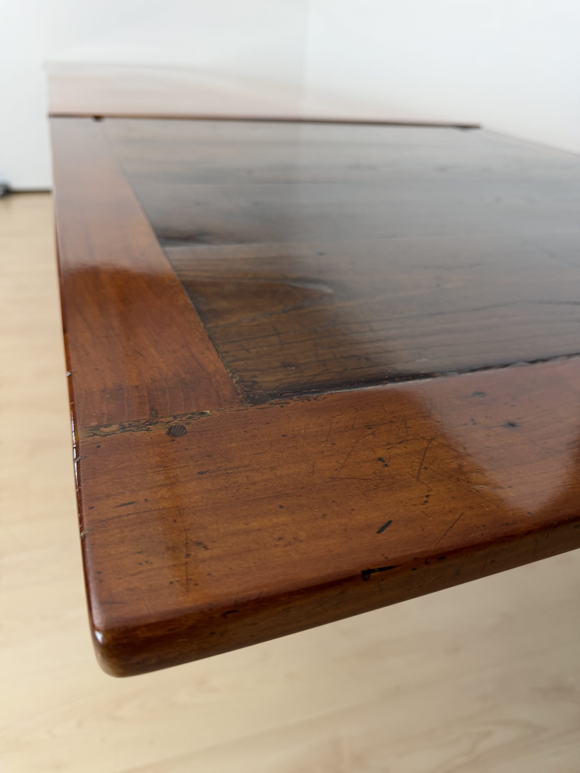 Biedermeier Speisetisch, ausziehbar, Kirschbaum.6