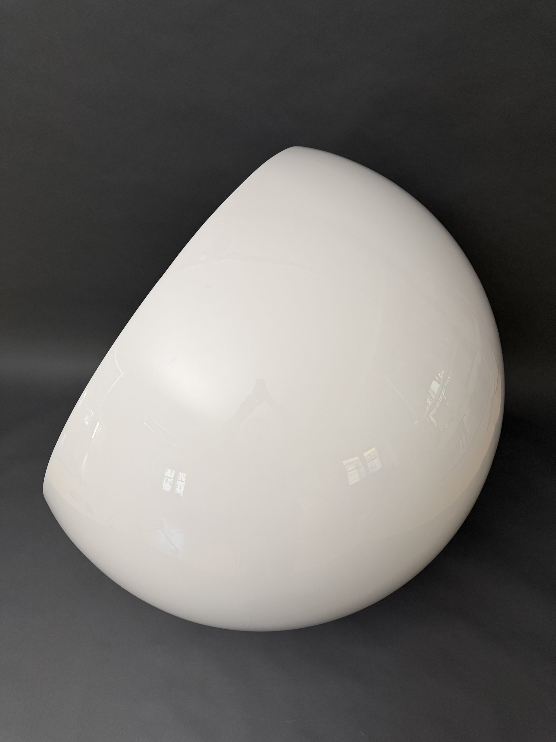 Asko Ball Chair, White Gray.16