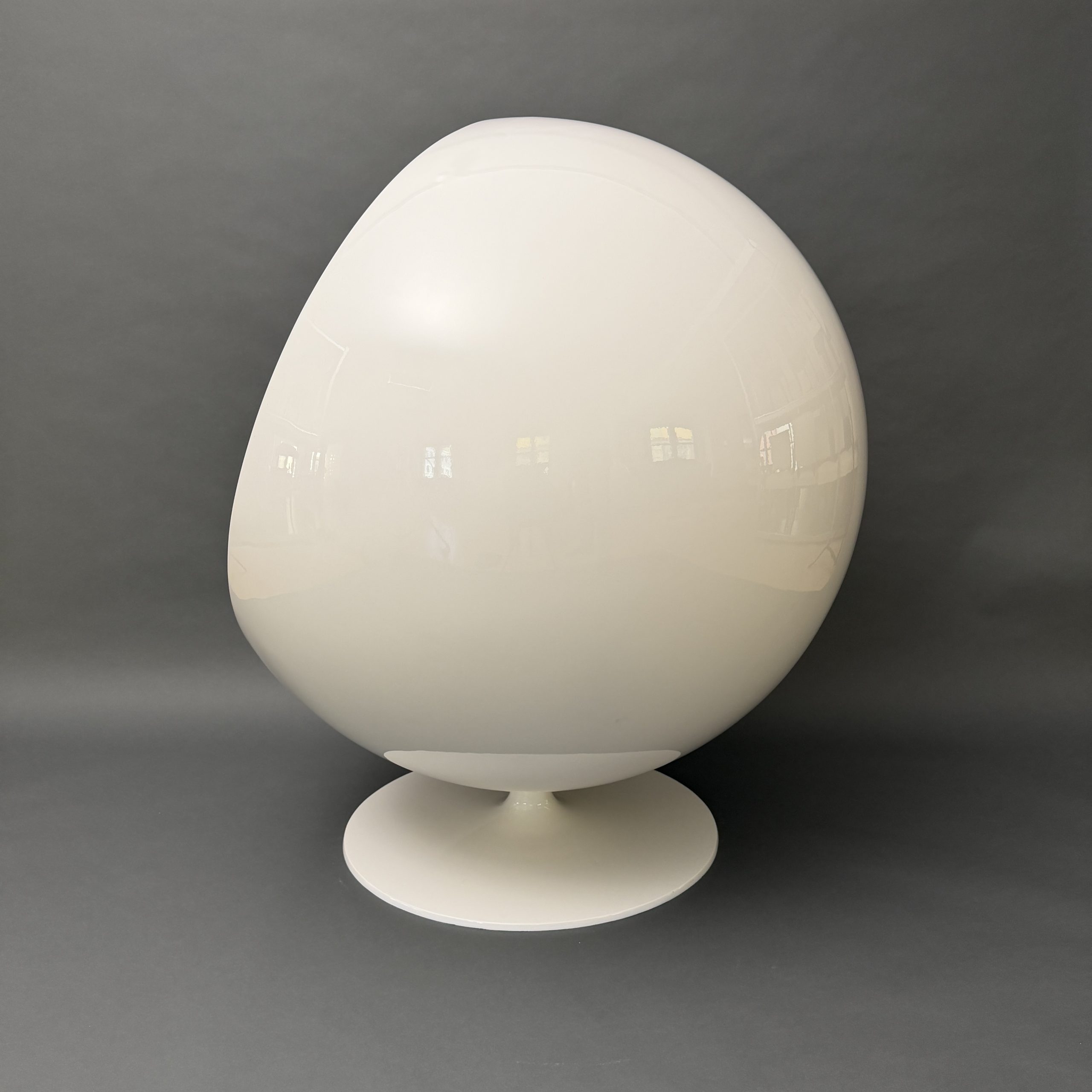 Asko Ball Chair, White Gray.5