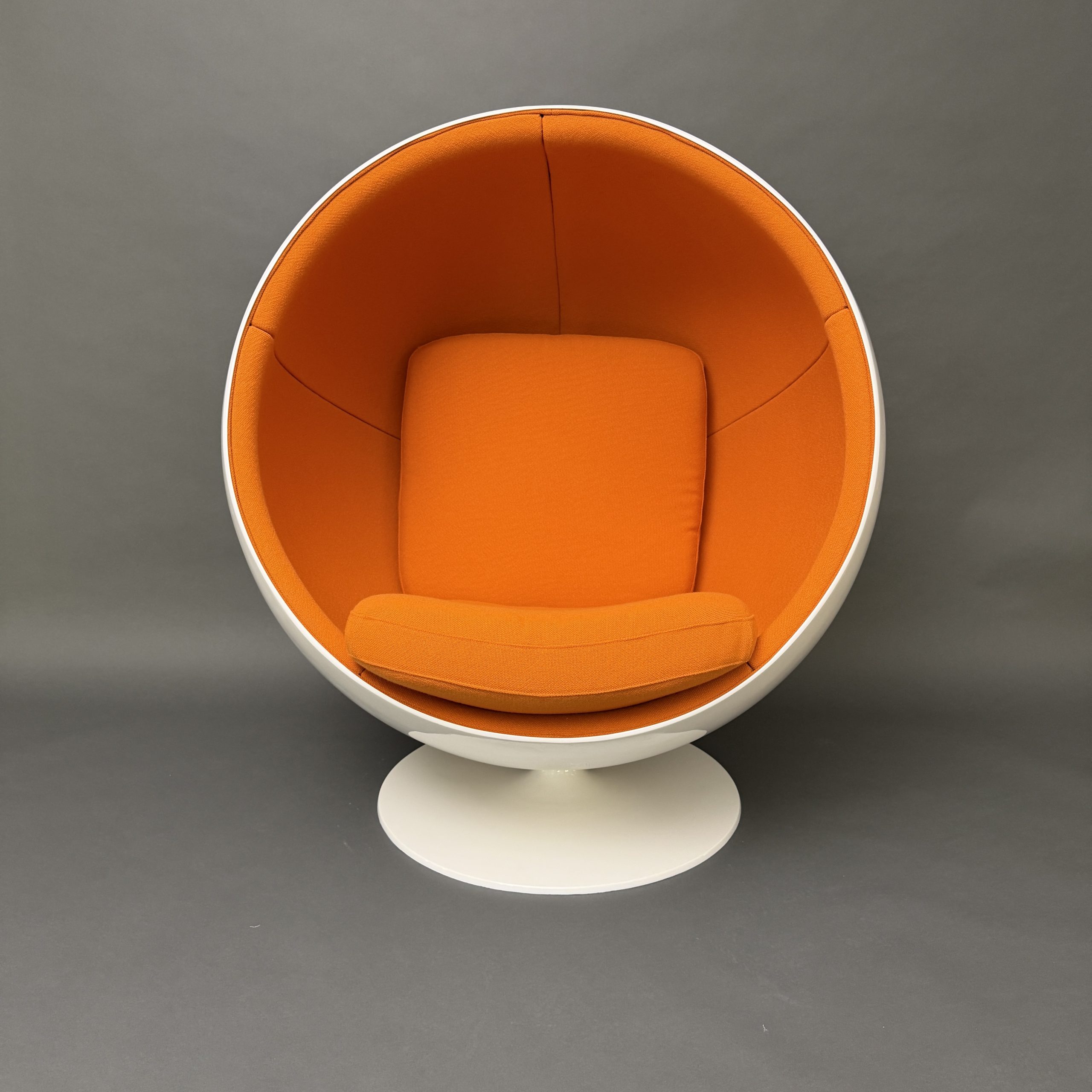 Asko Eero Aarnio Ball Chair Orange.6 Asko Ball Chair von Eero Aarnio, 1963 in Orange