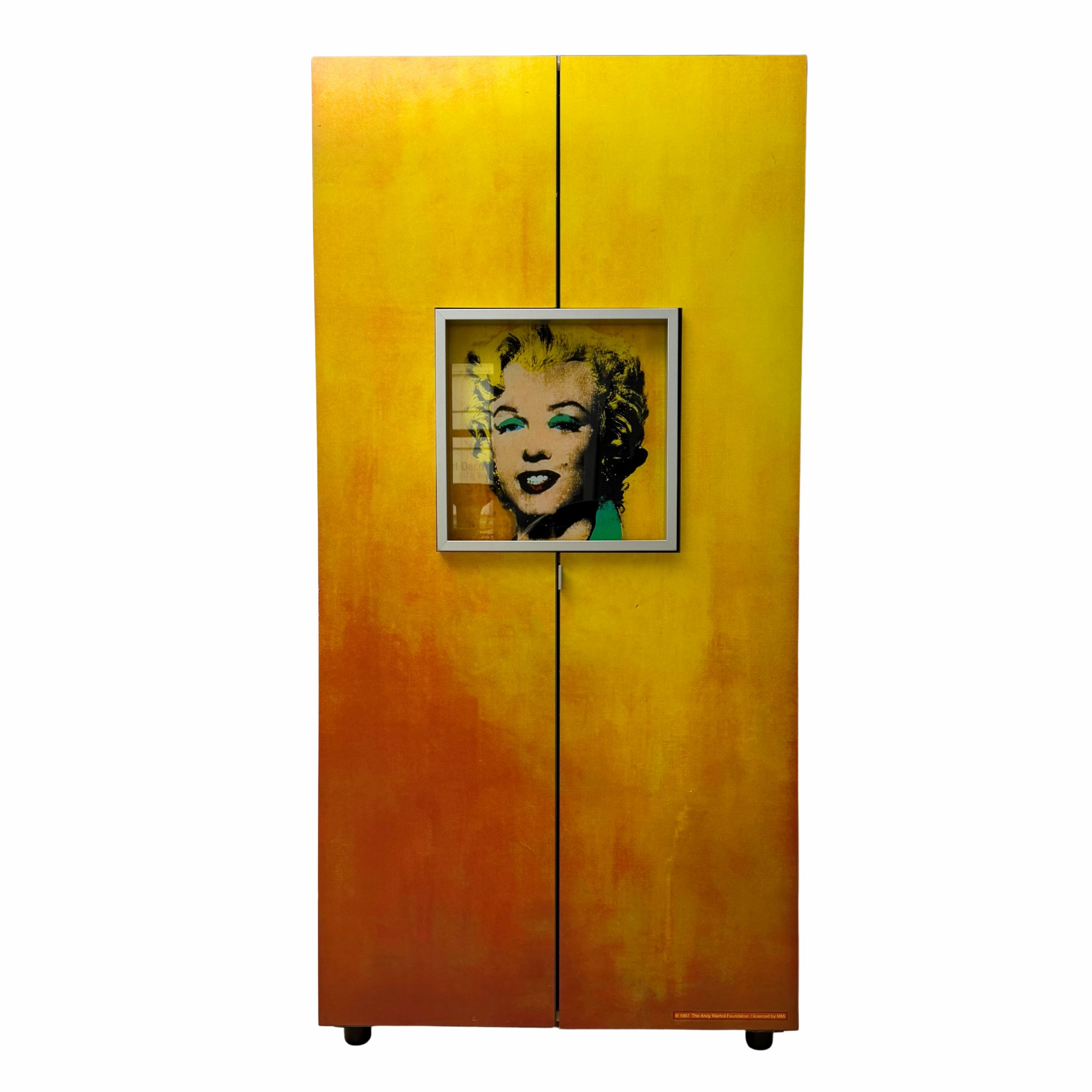 Hb collection, Andy Warhol, Gold Marilyn Monroe - 1962, Barschrank