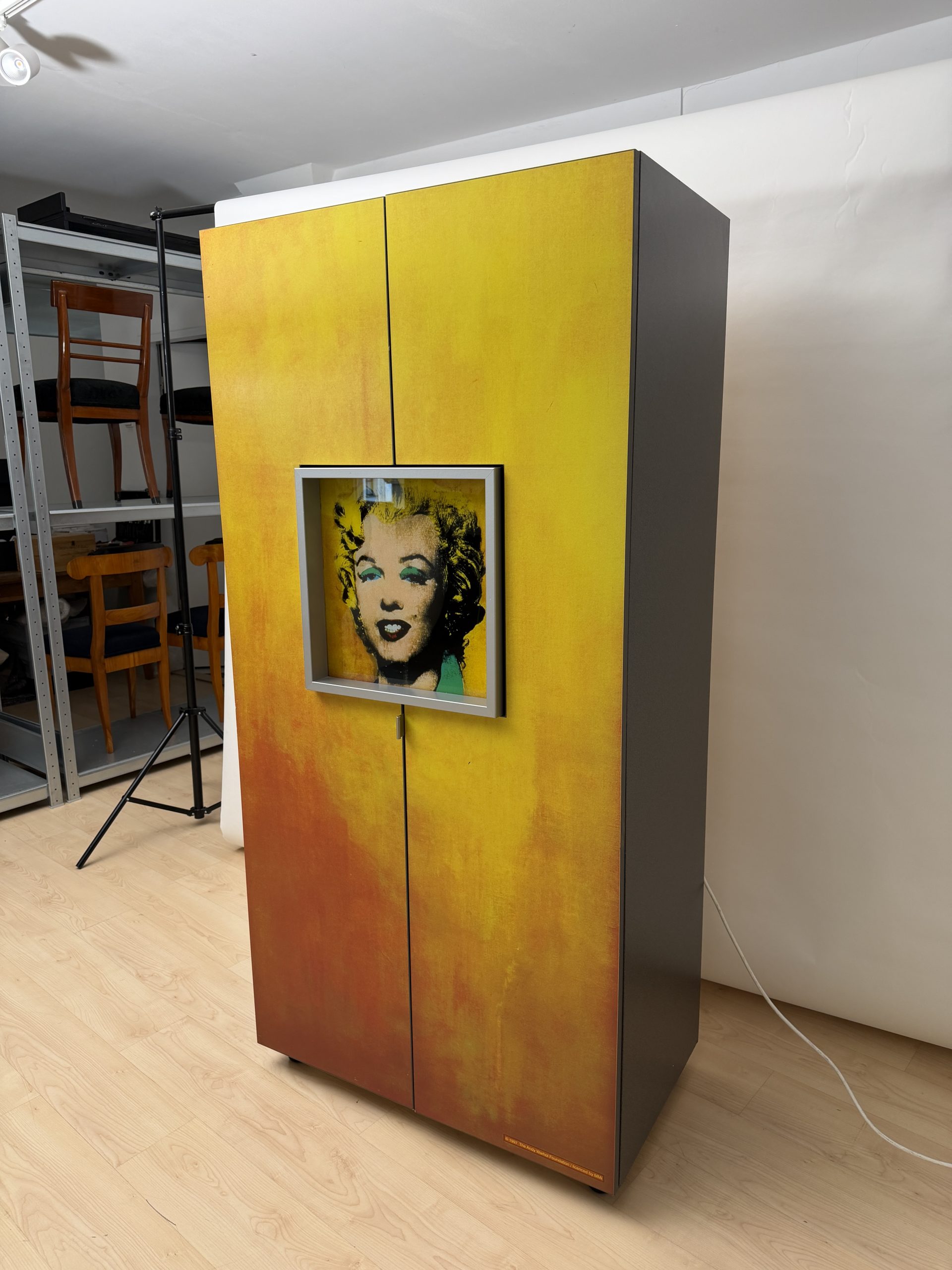 Hb collection, Andy Warhol, Gold Marilyn Schrank.5 Hb collection, Andy Warhol, Gold Marilyn Schrank