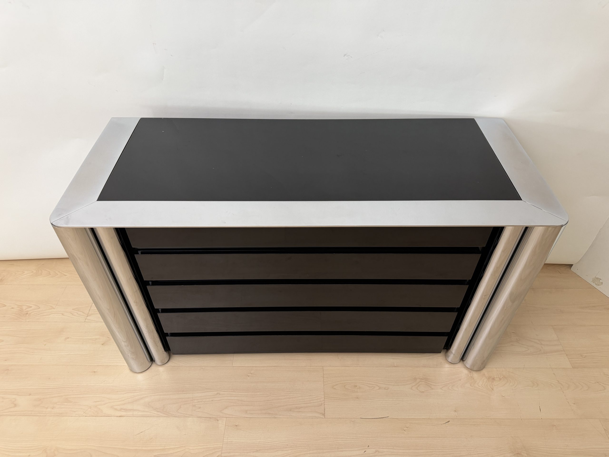 Black Designer Commode, Cinova, 1969.12
