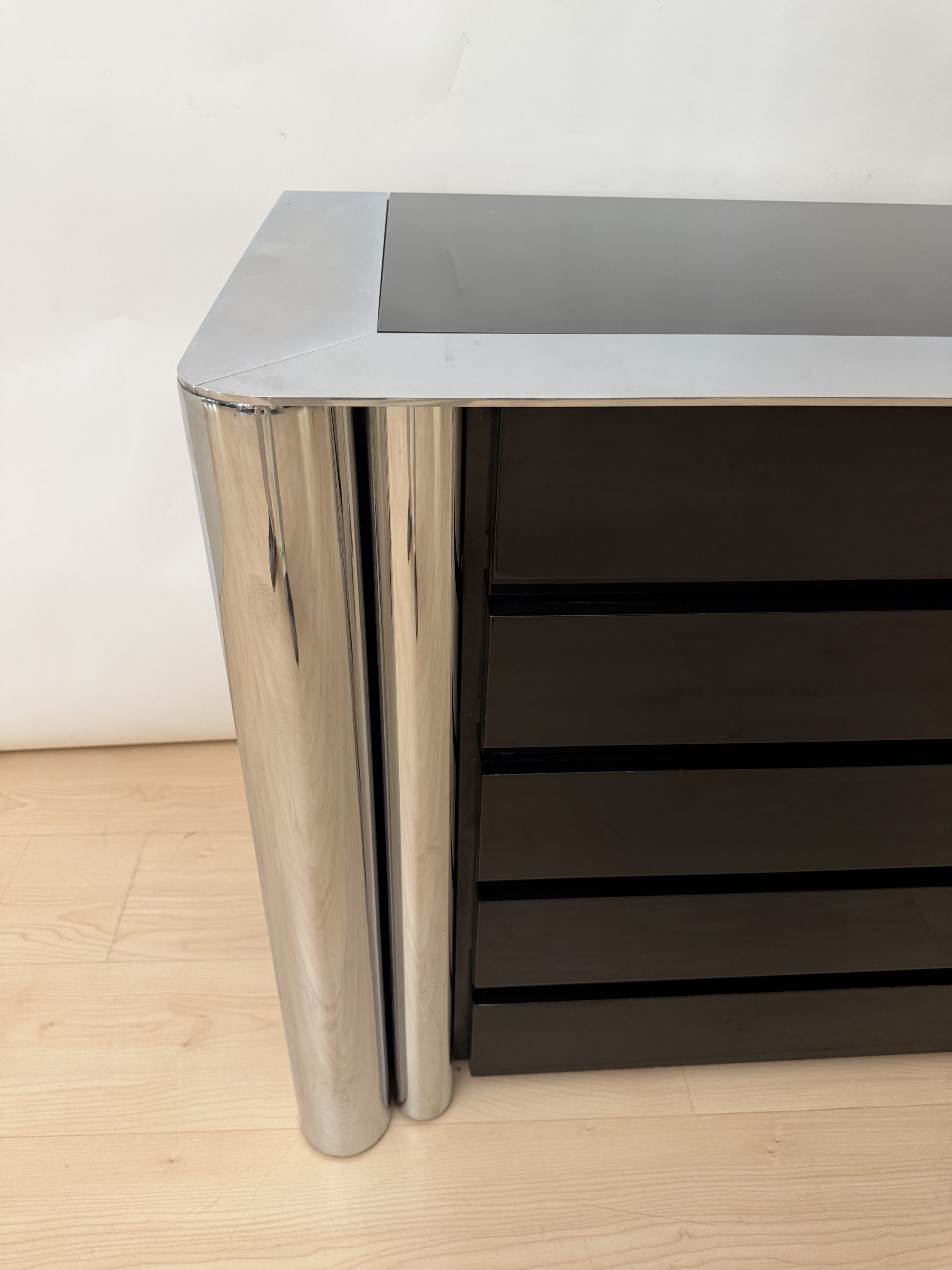 Black Designer Commode, Cinova, 1969.9