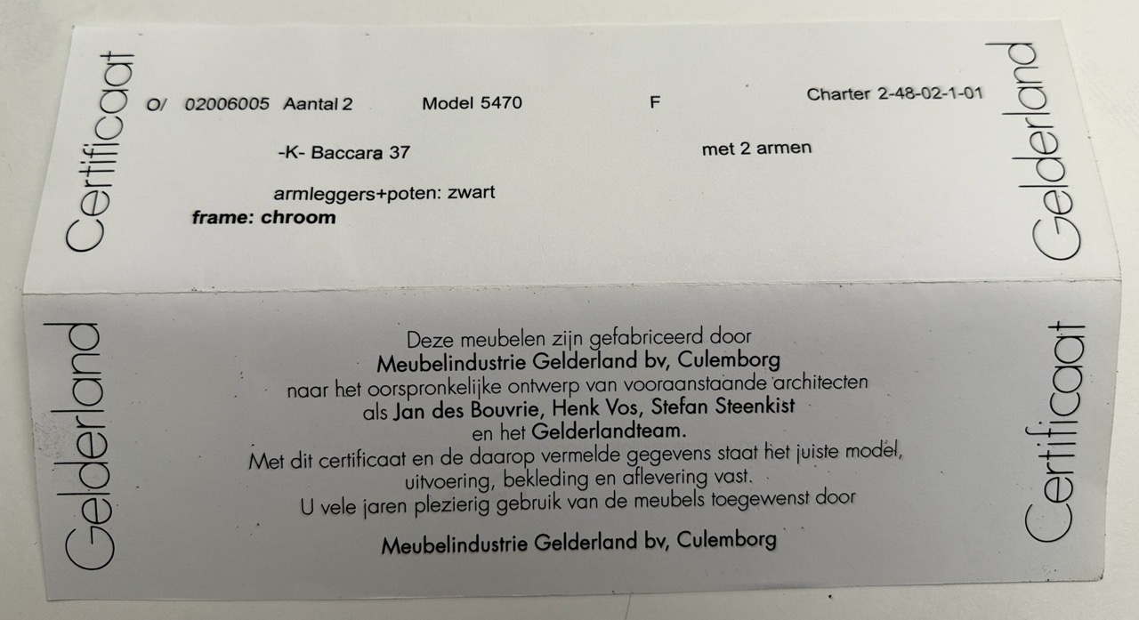 DE-SI-529 Paar Stahlrohr Sessel ‚5470’ von Jan de Bouvrie für Gelderland, Stahlrohr, Niederlande um 1990 – Bild 20